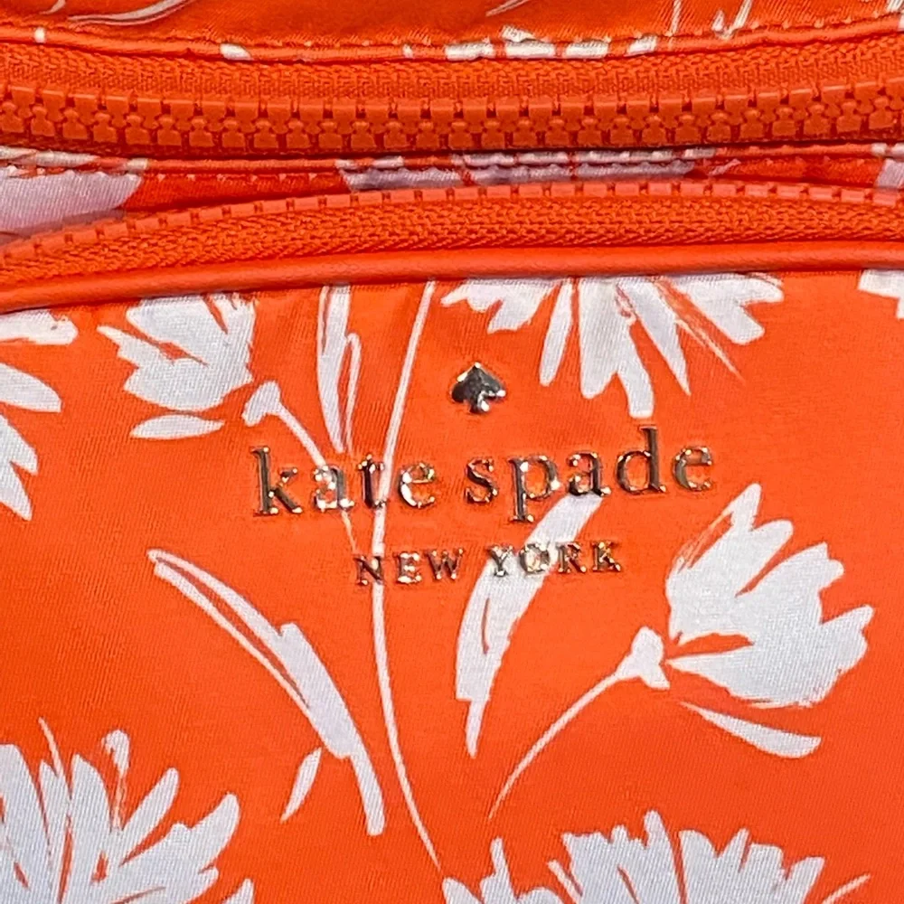 Kate Spade floral orange belt bag